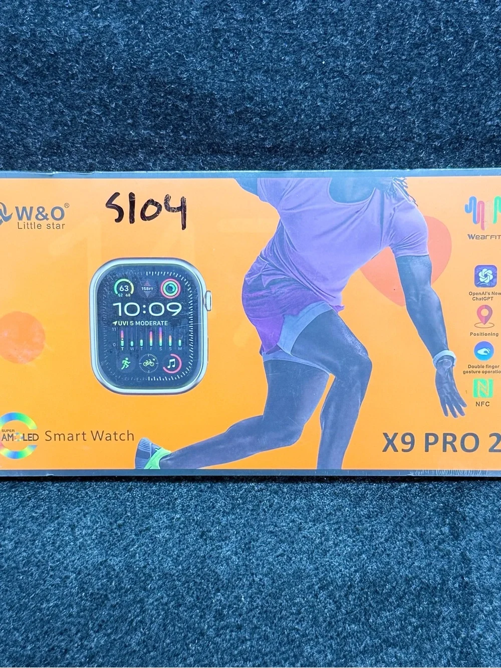W&O Little Star X9 Pro 2 AMOLED Smart Watch NFC WearFit Fitness Tracker